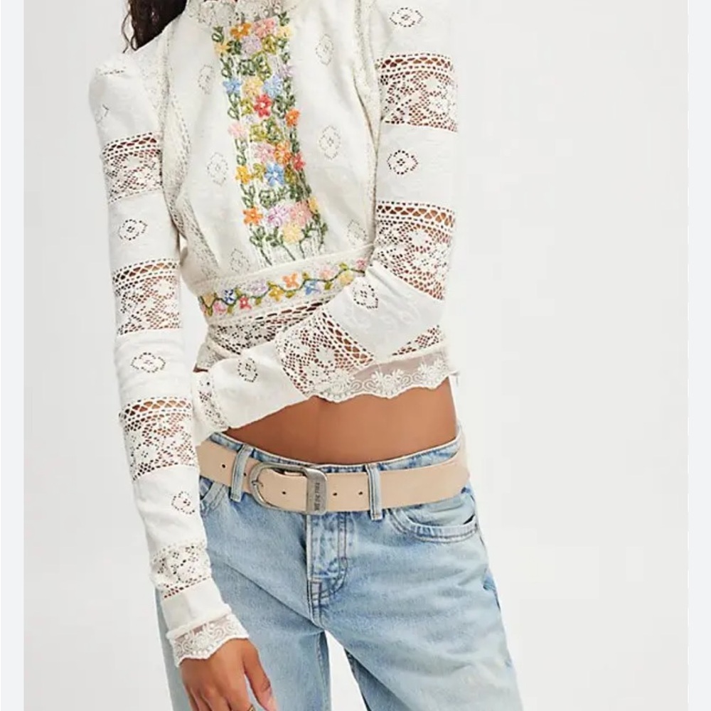 Free People garden grace top